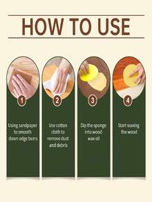 JAYSUING Aceite de madera de cera de abeja natural, duradero y humectante para restaurar el brillo suave de los muebles de madera. Nutrición profunda, recupera el brillo de los muebles; cera de abeja natural, altamente