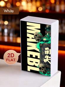 1 Stück personalisierte Zigarettenetui, geeignet als Zigarettenbox Geschenk für Raucher, individualisierte Zigarettenbox (Zigaretten nicht enthalten, nur Box) als Geschenk für ihn, Weihnachtsgeschenk - Zigarettenetui - Übersicht 8