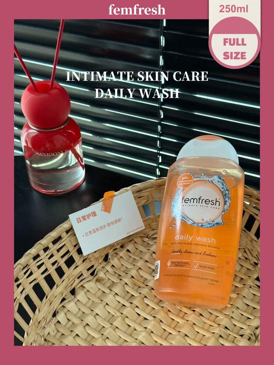 Femfresh 250mL Intimate Care Cleanser [Citrus Essence], Daily Cleansing - Citrus - View 1