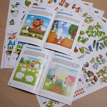 Kids Themed Sticker Activity Pad | 8 Themes Available | Interactive Scene Sticker Play - Scene Sticker Play - View 4