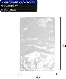 Vacuum Seal Bag - 20 x 25 公分(8 x 10 吋) - 查看 6