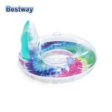 Bestway 43637 1件装充气游泳圈，闪光游泳圈，可骑乘充气夏季沙滩泳池玩具，泳池漂浮物，派对装饰，沙滩户外派对用品 - 彩色 - 查看 8