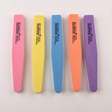 100/180 Sponge Nail File And Buffers For Nail Art Care Double Sides Design Grit Nail Buffer Professional Manicure Nail Tools,Nail Buffer Block Files Logo Random Delivery - Multicolor - View 7