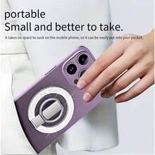 Magnetic Phone Ring Holder - Shiny Multicolor Magnetic Phone Ring Holder, Suitable For Phones, Phone Ring Holder, Phone Accessories | Shiny Phone Holder | Durable Phone Holder, (Comes With 1 Metal Plate, Magnetic Adsorption) - Multicolor - View 6
