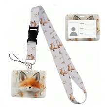 Animal Collection The Vertical Card Holder Horizontal Card Neck Strap Lanyards For Keys Keychain Badge Pass Hang Rope - Multicolor - View 16