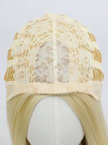 Tóc giả dài thẳng 40 inch kiểu lưới hoa hồng, tóc giả cosplay cho nam và nữ, mái dài rẽ ngôi giữa, thích hợp cho hóa trang, sợi tổng hợp chịu nhiệt. - Nhiều màu - Xem 7