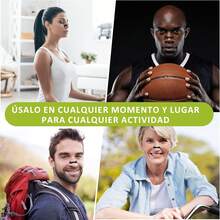 60 Tiras Nasales - Kit de 30 Pares de Dilatador Nasal Magnético (Negro) - Aumenta Oxígeno, Reduce Ronquidos, Mejora el Sueño - Antironquidos, Resistente al Sudor,  para la Piel - 1 - Ver 7