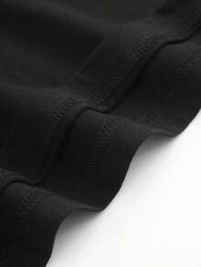 Nueva camiseta de gimnasio, de algodón de ajuste holgado, de manga corta, para hombres, culturismo, deportes de verano, tops para correr - Negro - Ver 2
