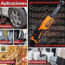 Llave De Carraca Inalámbrica, 1/2 Pulgadas Matraca Eléctricas, Dos Batería 2Ah, 55N.m 400RPM 12V - Naranja - Ver 10