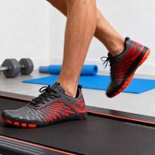 Barefoot Water Shoes For Women & Men - Quick-Dry, Non-Slip Trail Runners | Wide Toe Box | Feel The Ground | Hiking, Running, Swimming, - Xám và Cam - Xem 3