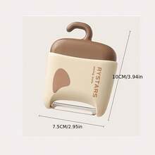 1pc/Fruit And Vegetable Brush Peeler, Independently Designed, Two-In-One Peeling Tool, Multi-Functional Cleaning Brush Peeler For Potatoes Fruits - Multicolor - View 3