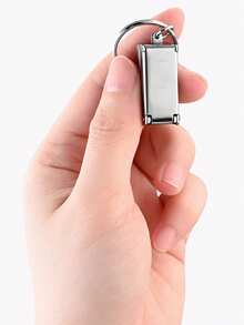 1个迷你折叠指甲钳，适用于手指/脚趾，翻盖带钥匙扣，精准修剪，小巧的修甲工具，是旅行和日常指甲护理的理想之选，专为精准修剪而设计，高品质，易于携带，适合家庭使用。 - 彩色 - 查看 4