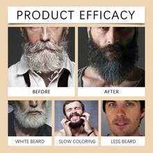 EAST MOON Beard And Eyebrow Dye For Men With Castor Oil. It Colors While Providing Nourishment And Hydration To Facial Hair. Offers A Natural, Durable Shade That Resists Fading. Easy And Fast To Apply. An Ideal For Partners - Beard and Eyebrow Dye - View 3
