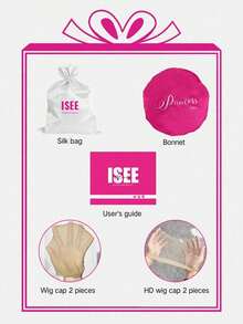 ISEE 卷曲直发透明蕾丝假发，4C型发际线，13*4蕾丝前假发，20-26英寸常规尺寸，180%密度，自然色，未经加工的人发，自然发际线，时尚假发，适合新手。 - SNatural - 查看 10