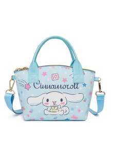 Sanrio Hello Kitty Crossbody Bag, Zipper Closure, Adjustable Strap, Cute Animal Print Synthetic Leather Wallet, Coin Purse, Women's Wallet, Birthday Gift (Blue), Hello Kitty Wallet, Daily Accessory, Playful Design, Secure Zipper Closure, Compact Handbag, Adorable Style, Durable Material, Compact Handbag, Must-Have For Kitty Lovers - Multicolor - View 11