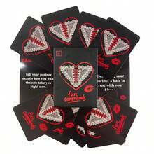 The Latest Fun Command Game For Couples. Suitable For Couple Dates, Friend Gatherings, And Drinking Card Games, It Strengthens Relationships And Deepens Friendships. A Perfect Gift For Parties Like Christmas And Valentine's Day.