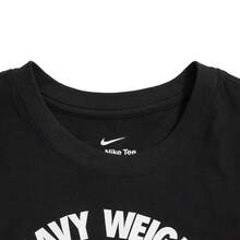 Nike Dri-FIT Cartoon Letter Print Graphic Casual Round Neck Short Sleeve Dropped Shoulder T-Shirt - Black - View 7