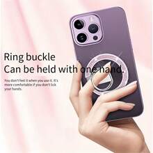 Magnetic Phone Ring Holder - Shiny Multicolor Magnetic Phone Ring Holder, Suitable For Phones, Phone Ring Holder, Phone Accessories | Shiny Phone Holder | Durable Phone Holder, (Comes With 1 Metal Plate, Magnetic Adsorption) - Multicolor - View 4