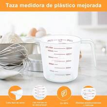Cucharas Medidoras y Tazas Medidoras 13 Piezas Juego de Tazas y Cucharas Medidoras con Mangos Apilables Herramientas de Medición de Cocina para Medir Líquidos y Condimento Gris - Gris - Ver 4