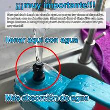 Hidrolavadora Inalambrica, 500PSI Pistola de Lavado de Alta Presión de 48V, Lavadora de Alta Presión Portátil,con 3 Boquilla para Lavar Coches, Pisos, Limpieza de Vallas Patios y Jardín - Azul - Ver 2
