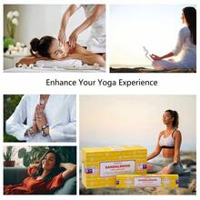Encens Satya Nag Champa - Boîte de 12 bâtonnets - Santal - Voir 4