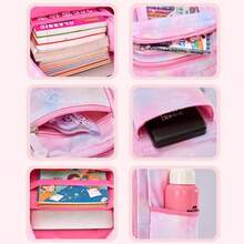 Large Capacity Backpack School Bag Rucksack Waterproof Backpacks For Kids Girls - Pink - View 6