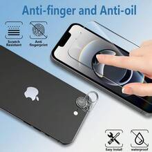 Protectores de pantalla, accesorios esenciales de protección de pantalla, aplicables a protección diaria, oficina, hogar. Accesorios de teléfono a prueba de agua, a prueba de golpes, anti-caída, resistentes a los arañazos - 2Micas - Ver 6