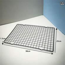 1PC Stainless Steel Bread Biscuit Cake Cooling Rack Drip Dry Rack Cooling Grid Baking Pan Household Baking Tools Kitchen Accessories - Multicolor - View 12