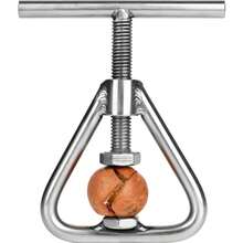 1pc Nut Cracker, Walnut Pliers, Household Nutcracker, Macadamia Nut Opener, Nut Cracking Tool, Suitable For Various Nuts Such As Walnuts, Macadamia Nuts, Hazelnuts, Almonds, Pecans, Durable And Sturdy