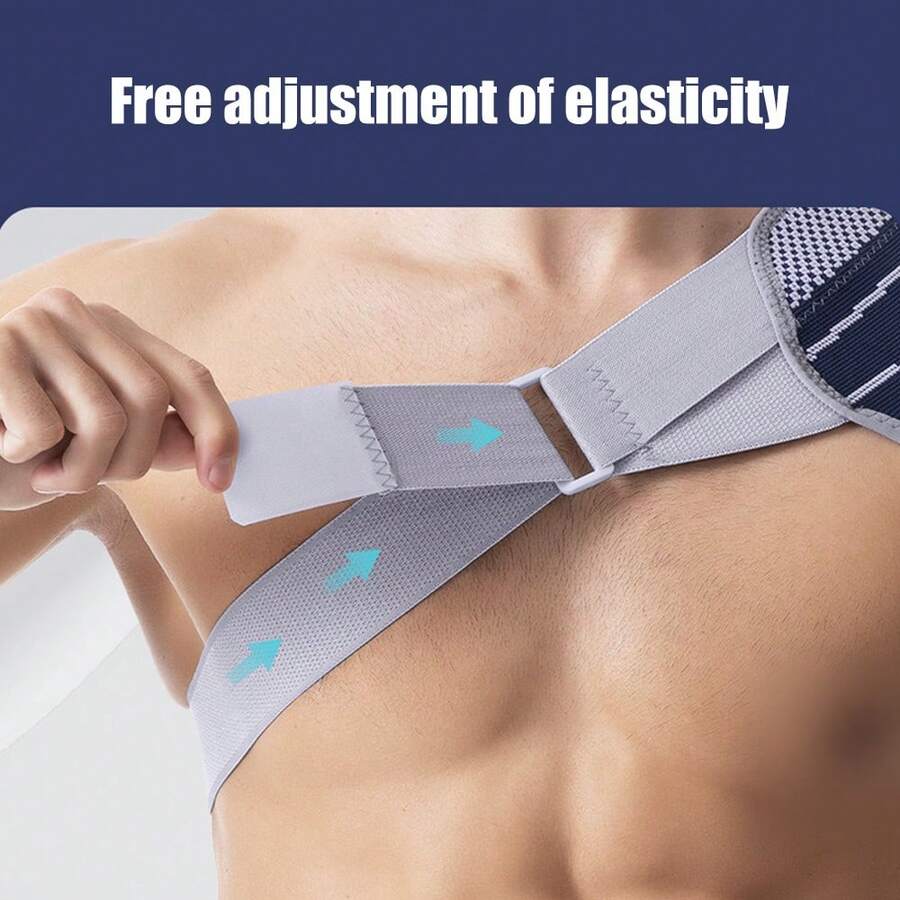 1pc Shoulder Brace For Torn Rotator Cuff, Adjustable Arm Support Compression Sleeve - Multicolor - View 1