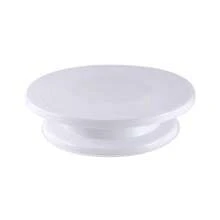 1 Plastic Rotating Cake Stand, Plastic Rotating Cake Stand For Baking, Cake Base, Display Stand, Rotating Cake Turntable For Baking, Non-Slip Plastic Rotating Cake Turntable, DIY Style Baking Tools - 彩色 - 查看 14