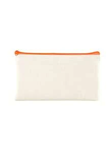 5/10/20pcs Set Blank Canvas Tote Bags For DIY Painting And Digital Printing, Portable Cosmetic Bags For Toiletries, Travel Makeup, Gifts To Express Love And Gratitude, Cute Handbag/Wallet/Snack/Gift Storage Bag With Zipper For Lipstick, Brush, Skincare, Phones, Coins, Small Items Make Up Bag - Beige - View 43