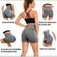 Short Deportivo Mujer Ajustado para Ejercicio - A - Ver 3
