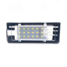 laky For Dacia Duster White LED Licence Plate Lights Logan Renault Espace Laguna Scenic Fluence No False Number Plate Replacement - 2PCS - View 3
