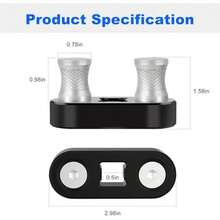 Herramienta dobladora de cables para la mayoría de los cables, funciona con herramienta dobladora de alambre de carraca de 1/2 pulgada, plegado máximo de hasta 500 MCM - / - Ver 7