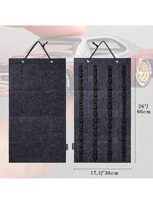 EstiloTendenciaOrganizadores De Almacenamiento Colgantes Para , Expositor Colgante De Doble Cara Tolerar Con 120 , Vitrina De Montaje En Pared Para Coches De Juguete, Camiones De Juguete (Azul)Calidad PremiumVersióN Mejorada - gris - Ver 3