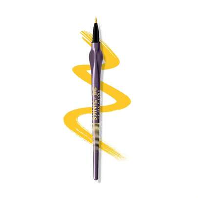  Urban Decay 24/7 Inks 易用型人体工学液体眼线笔 #Mucho Mucho（哑光黄，毡尖）0.4毫升/0.01盎司 | 防水 | 防晕染 | 精细笔尖，打造精致眼线 | 符合人体工学的握柄 | 持久持妆 | 哑光和珠光两种质地，打造浓郁眼线