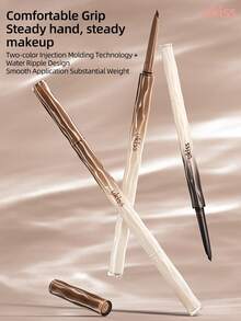 ukiss Gel Eyeliner Pencil With Brush, Smooth And Creamy Formula, Natural Makeup Look, Easy To Apply, Vivid Color, Nourishing, Waterproof, Sweat-Proof, Smudge-Proof - #A01 Black - 查看 9