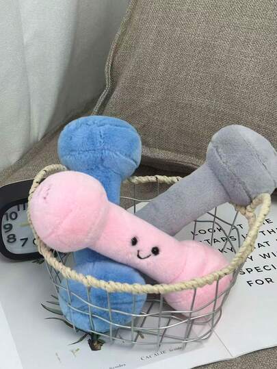 7.87英寸/20厘米毛绒婴儿摇铃娃娃，柔软耐用，适合婴儿、新生儿锻炼、运动和举重角色扮演，可爱柔软的重量套装，适合0岁以上婴儿，可爱的圣诞礼物，有趣的生日惊喜，复活节彩蛋娃娃和2025年节日礼物创意，健身毛绒娃娃迷你壶铃哑铃杠铃毛绒娃娃礼物，柔软的减压娃娃，适合办公室使用