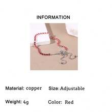 Fashionable Minimalist Single Row Crystal Bracelet For Women, Multi-Color Luxury Pull-Style Adjustable Jewelry
