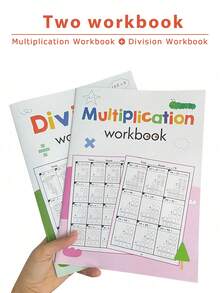 32页儿童基础数学练习册，包含数轴加减法、1000以内加减法、混合运算、乘除法练习，适合学前家庭教育和幼儿园使用，培养孩子学习数学的兴趣，提高学习能力，激发逻辑思维，是送给孩子和开学季的理想礼物。 - 彩色 - 查看 14