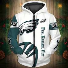 Women's 3D Printed Hoodie, Long-Sleeved Hoodie Couples, Male Fans. - 彩色 - 查看 2