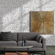 Arthome 40 * 300CM Papel de Contacto Autoadhesivo Mármol ManchadoVinil Granito Decorativo Impermeable Antifouling Papel de Mármol para Renovación de Cocina Muebles Encimera Revestimiento de Estante - MrmolManchado - Ver 2