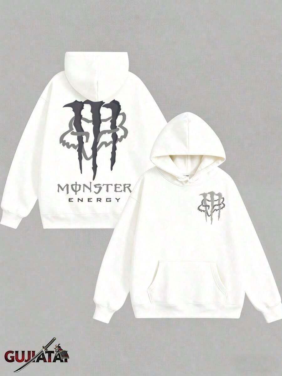 Off-Road Vehicle Motorcycle Cross-Country Race Fox Racing  Ink Gray Off-Road Vehicle Hoodie T-Shirt Off-Road Vehicle Clothing Male And Female Boys And Girls SCar Unisex LORA Archer. Warm And Comfortable-Long Sleeve Pocket Relaxed Fit Casual Pullover Sweatshirt - 白色 - 查看 1