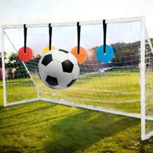 1pc/4pcs 15cm TPE Material Football Training Agility Target, Can Actively Improve Accuracy And Speed, Football Training Accessory, Shooting Practice Equipment, Suitable For Football, Baseball, Field Hockey And Hockey, Random Color - Multicolor - View 2