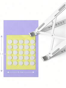 2026 New Adjustable Laptop Stand, 8-Level Ergonomic Height Adjustment, Suitable For 10-15.6 Inch Laptops And IPads, Made Of ABS Material. Essential For Office Desk, Effectively Relieves Neck Fatigue And Enhances Work Comfort, Ideal For Home, Office And Travel. Lightweight And Portable, Helps Create An Efficient And Comfortable Working Environment, An Essential Office Accessory.