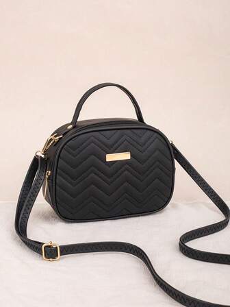 Sac à main décontracté brodé pour femme, sac coquillage brodé, sac fourre-tout pour femme, sac matelassé, sac bandoulière, sac à épaule pour femme