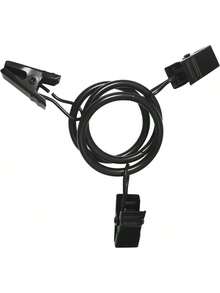 40个黑色窗帘环带夹子，窗帘挂钩和环，用于悬挂窗帘、蝴蝶结，窗帘环内径约1.3英寸，适用于直径最大1英寸的窗帘杆，生日和毕业礼物 - 白色 - 查看 10