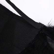 2pcs Gothic Style Natural Feather Epaulette Shawl, Suitable For Costume Party, Carnival, Halloween, Ball Party - Multicolor - View 6