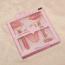 3件套树脂面部按摩器按摩滚轮，适用于面部、身体、颈部、眼部，刮痧板，抗皱美容护肤工具，美容，护肤产品，水疗，自我护理，护肤工具，面部护理，美容师用品，按摩，面部按摩工具，面部滚轮